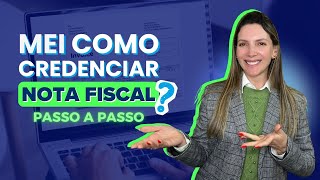 MEI COMO CREDENCIAR NOTA FISCAL Passo a Passo [upl. by Hgieloj340]