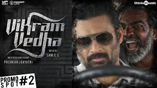 Vikram Vedha Promo Spot 2  RMadhavan Vijay Sethupathi  Sam C S [upl. by Nagey]