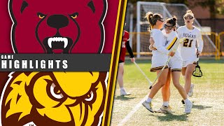 2024 Rowan Womens Lacrosse vs Ursinus  Game Highlights [upl. by Plume]