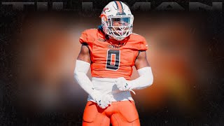 Cj Tillman 🔥 HardHitting FCS Linebacker ᴴᴰ [upl. by Notliw]