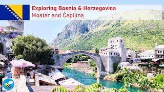 4K More Bosnia amp Herzegovina  Looking Round Mostar amp Čapljina [upl. by Eirrak754]