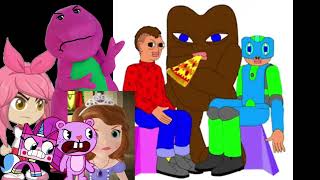 Ivy smith Barney the dinosaur toothy and Sophia the first hates the problem solverz [upl. by Name]