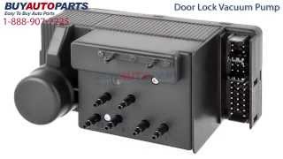 Door Lock Vacuum Pump From BuyAutoParts Part 1770010 [upl. by Hut657]