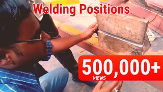 welding positions 1G 2G 3G 4G [upl. by Haymo385]