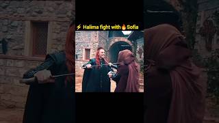 ⚡ Halima fight with ⚔️ Sofia 🔥💯 [upl. by Grosvenor]