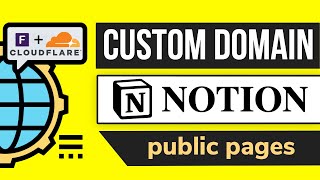 Add Custom Domains To Your Notion Webpages [upl. by Bertine259]