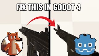 The Easiest Way To Fix Weapon Clipping in Godot 4 [upl. by Latreese591]