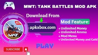 MWT Tank Battles Mod Apk 02112034014 Unlimited Money [upl. by Llenol]