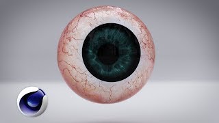 Using the wrap deformer to model an eye in Cinema 4D [upl. by Riaj51]