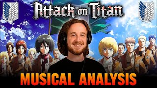 MUSICIAN REACTS  Attack on Titan Openings 19  Musical Analysis [upl. by Jeu]