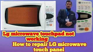 lg microwave touch panelpad not working How to fix repair lg microwave switch memring [upl. by Della]