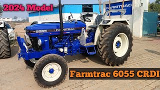 Farmtrac 6055 CRDI Power Max F31 New 2024 Model [upl. by Carnay]