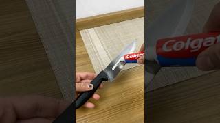 Solo pasa pasta de dientes en el cuchillo de cocina ¡Es realmente Increíble😱dicas limpieza [upl. by Scurlock]