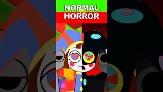 Sprunki But The Amazing Digital Circus Normal VS Horror incredibox sprunki nocom [upl. by Llehcim]