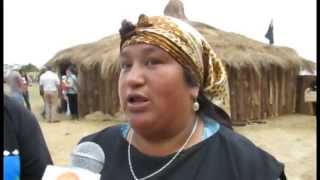 RUCA MAPUCHE HUILLICHE EN EXPO MUNDO RURAL 2015 [upl. by Ikoek720]