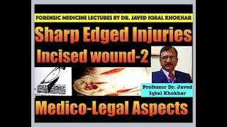 INCISED WOUNDS2 MEDICOLEGAL ASPECTS AGE OF IJURY ANTEMORTEM NATURE COMPLICATIONS incisedwounds [upl. by Gnidleif969]