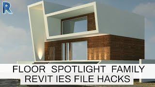 Revit Floor Spotlight Family Tutorial  Use Photometric Web Files in Revit  IES Files Hacks [upl. by Fernandez]