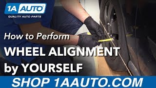 How to Perform Wheel Alignment by Yourself [upl. by Carly]