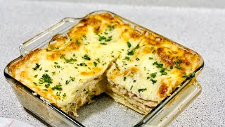 UNE MAGNIFIQUE LASAGNE AU SAUMON🍝 Recette très facile et rapide Deli Cuisine [upl. by Girardo]