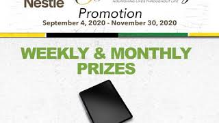 Nestle 80th Anniversary Promotion Prizes [upl. by Drarehs317]