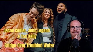 Pure Talent  Jacob Collier John Legend amp Tori Kelly  Bridge Over Troubled Water Live [upl. by Vahe]