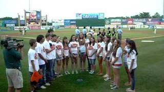 Long Island Ducks Game  quotNational Anthemquot [upl. by Pedaiah]