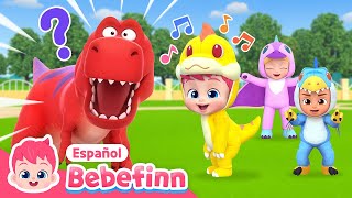 Bebé Dino🦖  Baile para niños  Canciones Infantiles  Bebefinn en español [upl. by Niletac]