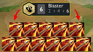 6 Blaster ft x11 Runaans Hurricane⭐⭐⭐  TFT SET 12 [upl. by Aticilef885]