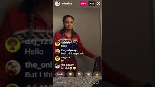 RG official girlfriend being a thot on Ig live [upl. by Melan]