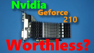 Was it that bad Geforce 210 vs Intel HD Integrated Graphics  GT 710 [upl. by Hcra]