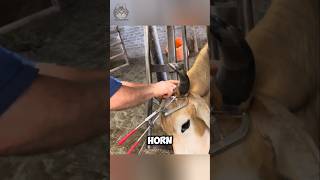 🐂Why Rubber Bands Are Placed on Cow Horns [upl. by Yasui]