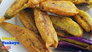 Guntur Vankaya Bajji Stuffed Brinjal Bajjiగుంటూరు వంకాయ బజ్జి [upl. by Ardnosac]