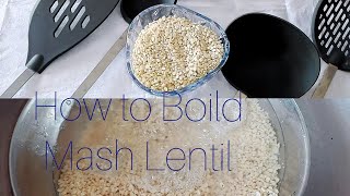 Boiled Method of Lentils  Daal Maash l How to Boiled Lentils By Sukh Time Sip Bite [upl. by Dielle131]