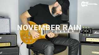 Guns N Roses  November Rain  Electric Guitar Cover by Kfir Ochaion [upl. by Stock]