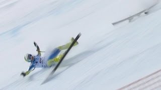 2012s Alpine Skiing Crashes  Universal Sports [upl. by Aidyl799]