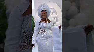 A Yoruba traditional wedding asooke yorubawedding nigerianwedding yorubabride ghanawedding [upl. by Areta]