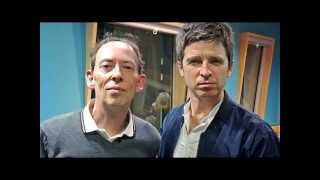 Noel Gallagher and Steve Lamacq on BBC Radio 6 on 13th October 2014 [upl. by Tiras4]