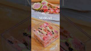 Nougat  Kẹo hạnh phúc cho ngày lễ cooking nougat nougatcandy [upl. by Auhsuoj]