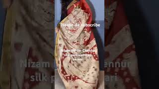 Nizam border Chennur silk penkalamkari sareesOrder6305917092ShortsViralTrendingOnlineNew1899 [upl. by Frost]