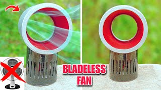 How To Make A Bladeless Fan  Bladeless fan kaise banayen [upl. by Holtz]