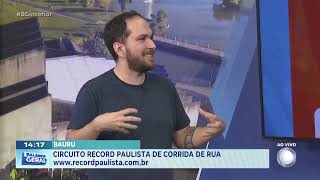 Circuito RECORD de Corrida de Rua  Etapa Bauru  Inscrições abertas [upl. by Ellerahs111]