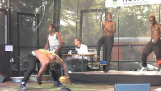 Auftritt der Akrobat Ghana Boys beim 10 afrikanischen Kulturfest in FFm [upl. by Mallissa]