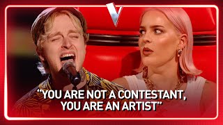 How this UNIQUE SINGER goes from 1 chair turn to WINNING The Voice  Journey 122 [upl. by Cosme26]