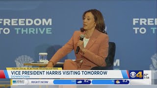 Indianapolis prepares for Kamala Harris’ visit to Zeta Phi Beta Sorority Inc conference [upl. by Rothwell]