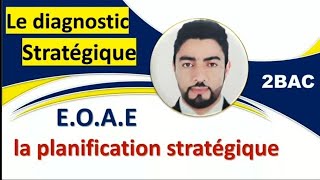 2BAC EOAE  la planification stratégique  le diagnostic stratégique [upl. by Nylahs]