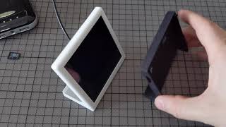 Assembly Enclosure for pimoroni HyperPixel 40 Square Touch raspberry pi zero shapeways print [upl. by Tresa]