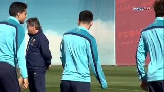 Treino do FC Barcelona [upl. by Annad]