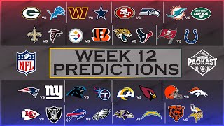 NFL Week 12 Predictions [upl. by Goober7]