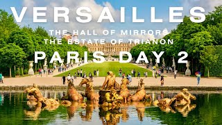 PARIS DAY 2  PALACE OF VERSAILLES  TRAVEL TREASURES OF SHOBHA EMMANUEL [upl. by Desmond106]