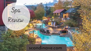 Scandinave Spa Blue Mountains  Scandinavian Baths Ontario REVIEW [upl. by Burta]